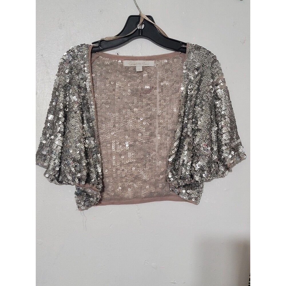 Charlotte Russe cropped blouse size small